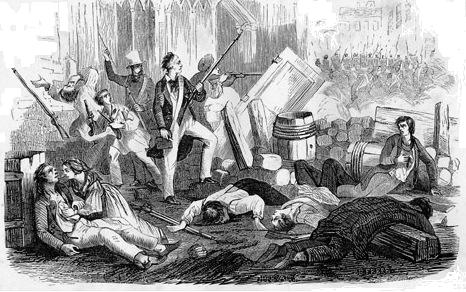 Rebelií³n junio 1832, Parí­s